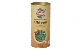 Aum Fresh Chives Flakes   Tin  50 grams